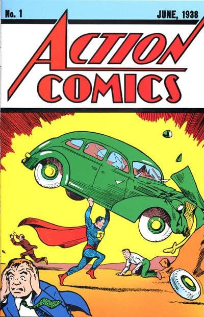 Superman — first appearance cover