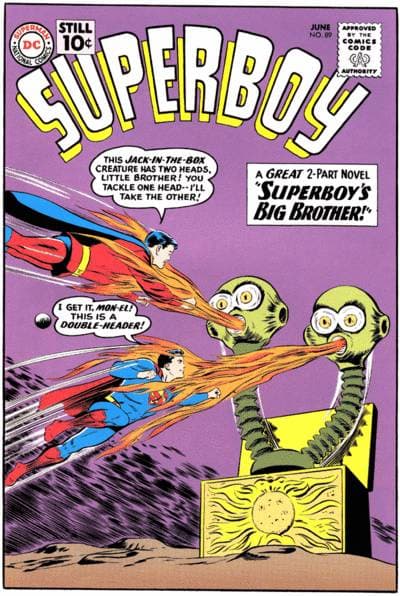 Mon-El — first appearance cover