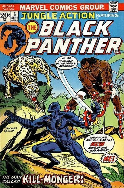 Erik Killmonger — first appearance cover