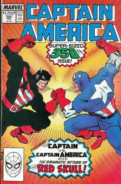 Captain America #350