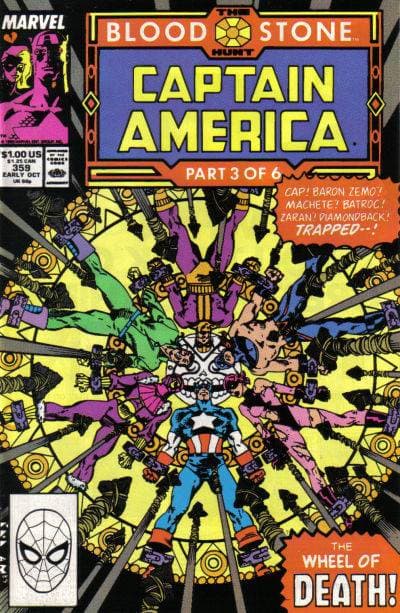 Crossbones — first appearance cover