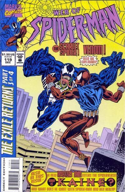 Kaine — first appearance cover