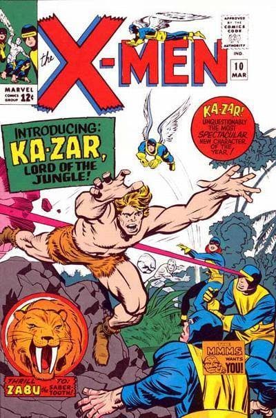 Ka-Zar — first appearance cover