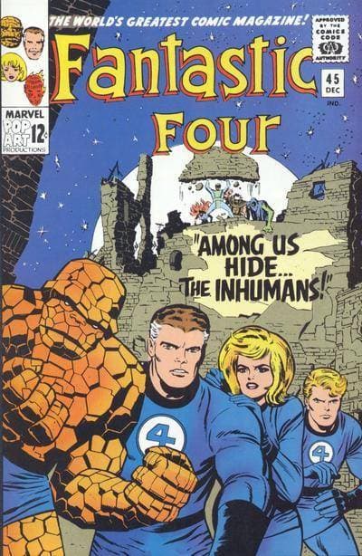 Black Bolt — first appearance cover