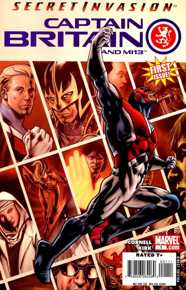Captain Britain and Mi:13 #1