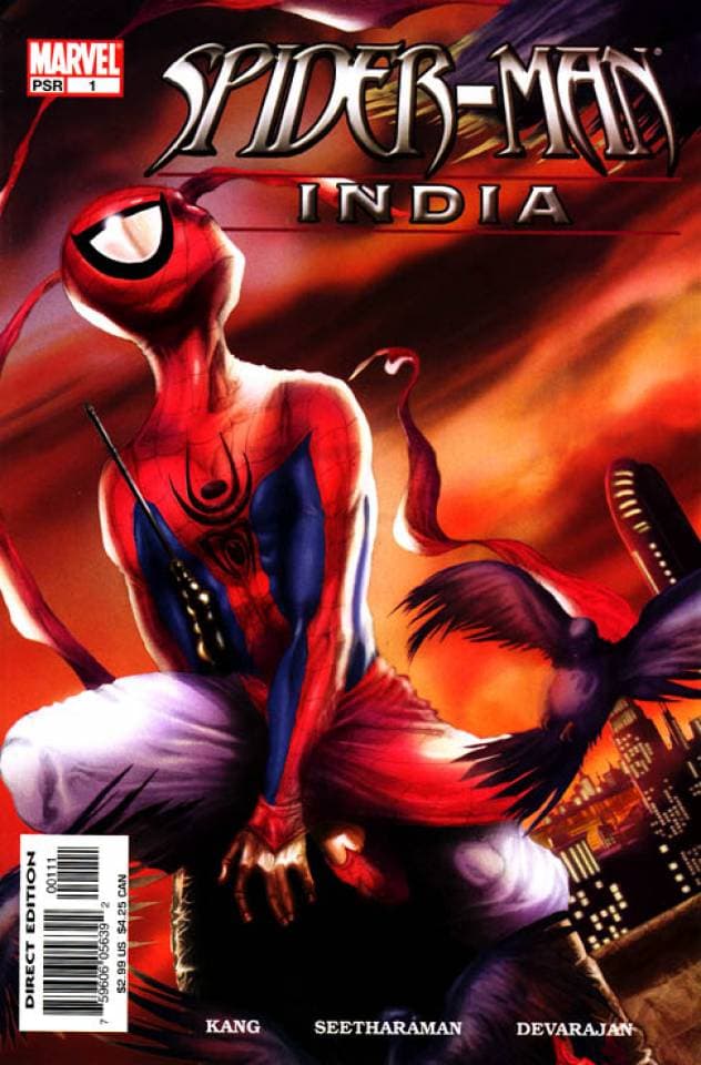 Pavitr Prabhakar — first appearance cover