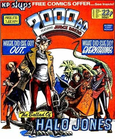 Halo Jones — first appearance cover