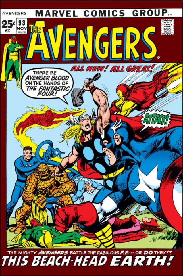 Avengers #93