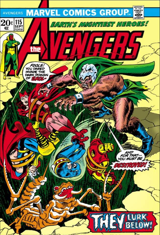 Avengers #115