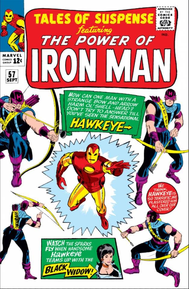 Hawkeye — first appearance cover