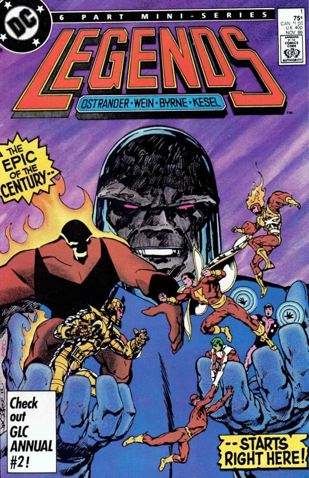 Amanda Waller — first appearance cover