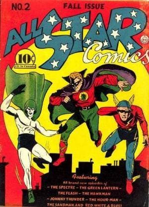 Alan Scott — first appearance cover