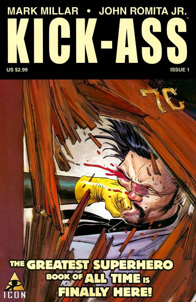 Kick-Ass — first appearance cover