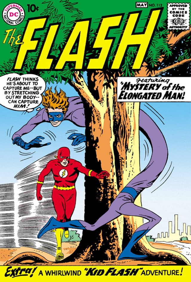 Elongated Man — first appearance cover