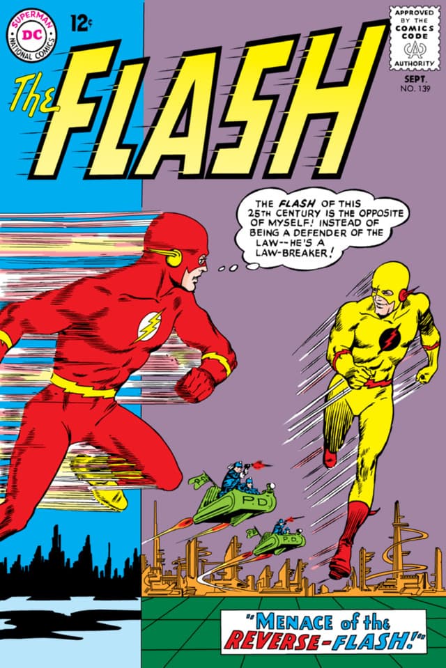 Eobard Thawne — first appearance cover