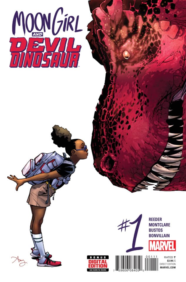 Moon Girl — first appearance cover