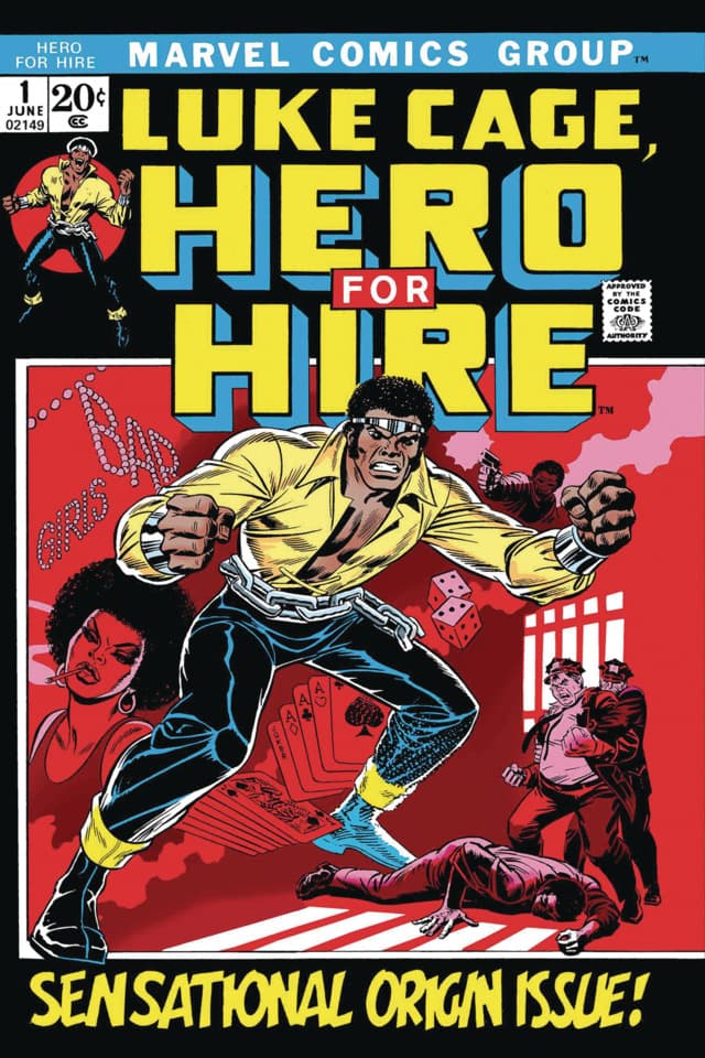 Luke Cage — first appearance cover