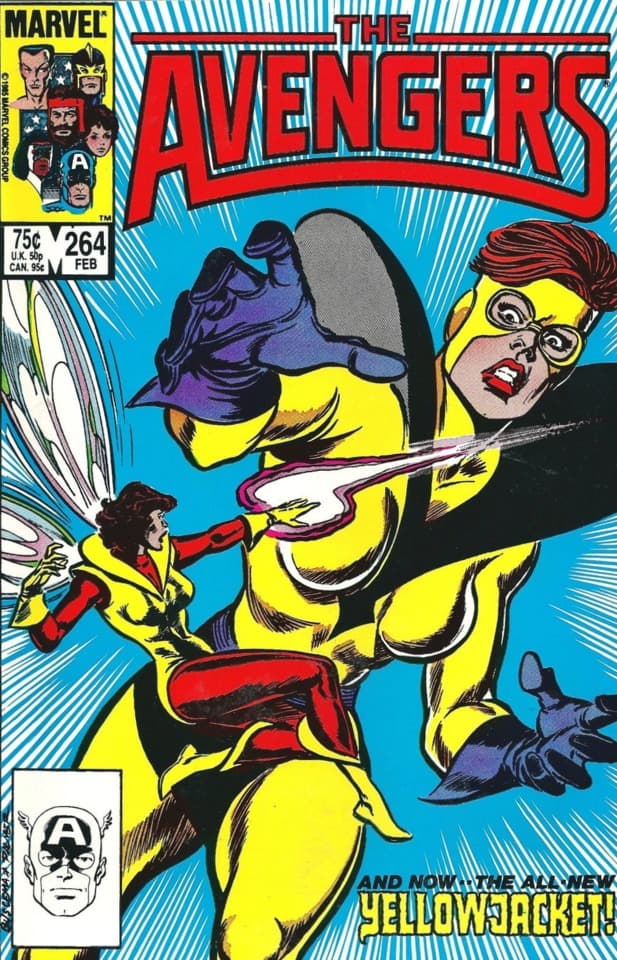 Yellowjacket (DeMara) — first appearance cover