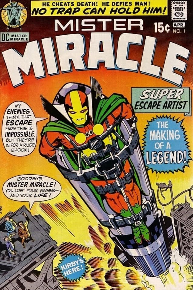 Mr. Miracle — first appearance cover