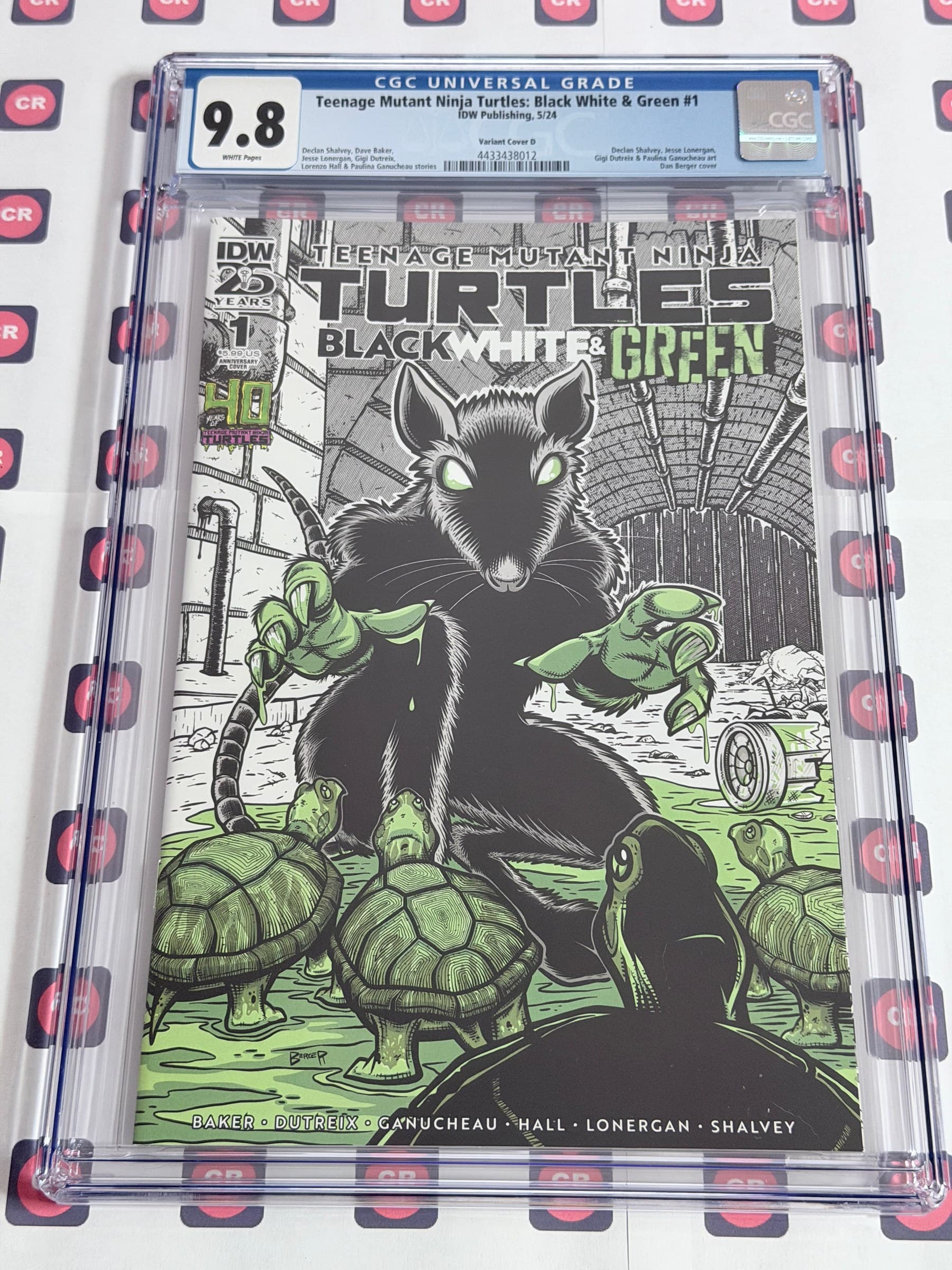 Teenage Mutant Ninja Turtles: Black White & Green #1