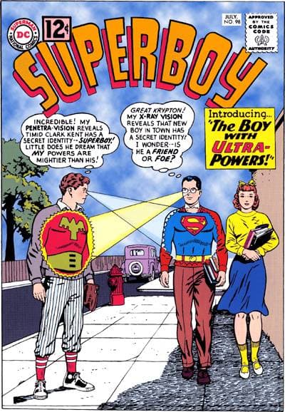 Ultra Boy — first appearance cover