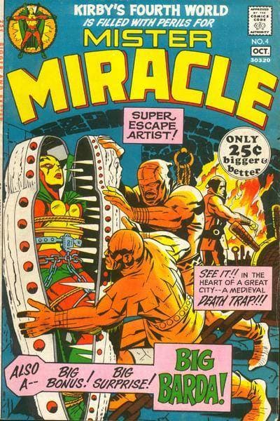 Big Barda — first appearance cover