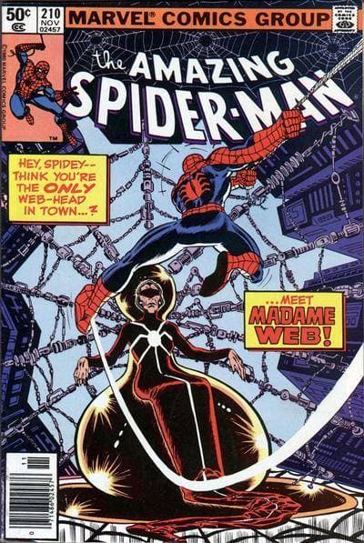 Madame Web — first appearance cover