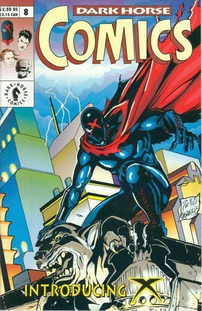 X — first appearance cover