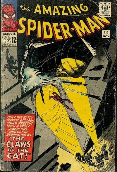 Cat Burglar — first appearance cover