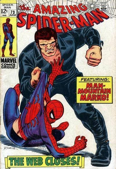 Silvermane — first appearance cover