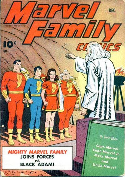 Black Adam — first appearance cover