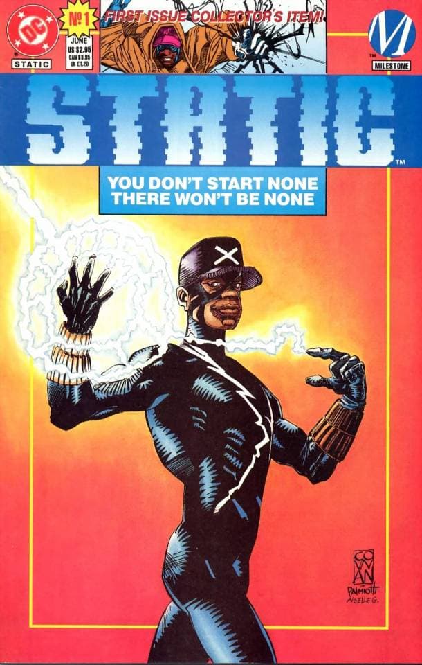 Static — first appearance cover
