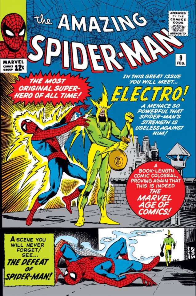 Electro — first appearance cover