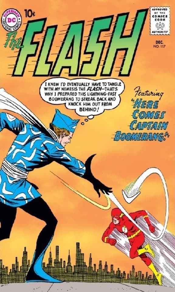 Captain Boomerang — first appearance cover