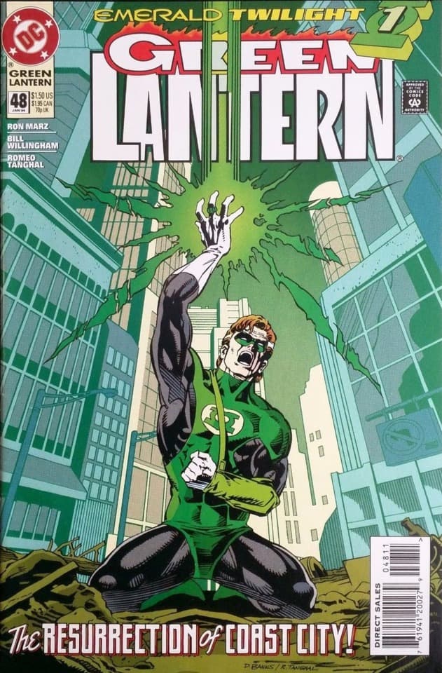 Kyle Rayner — first appearance cover