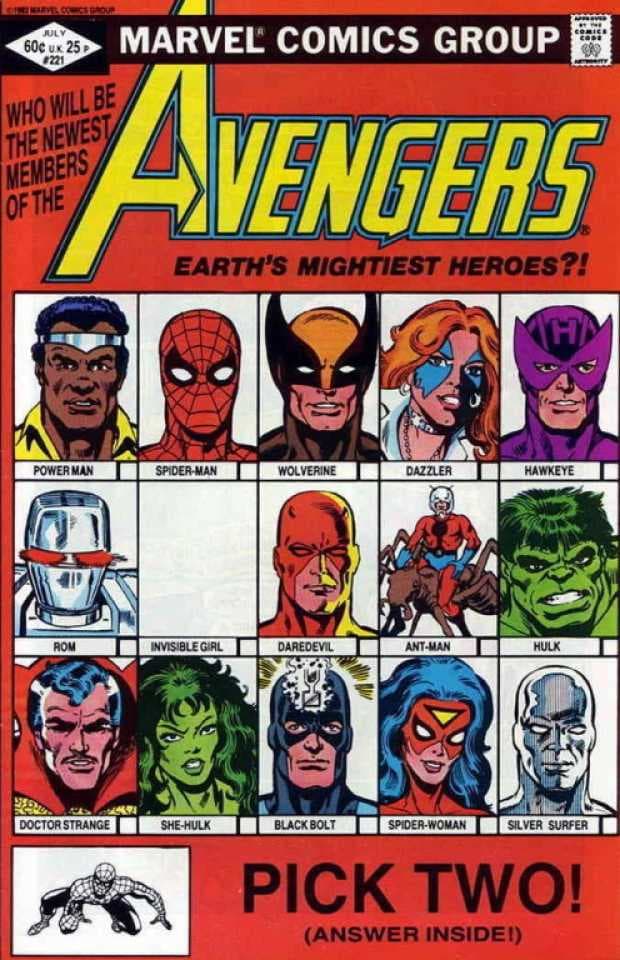Avengers #221