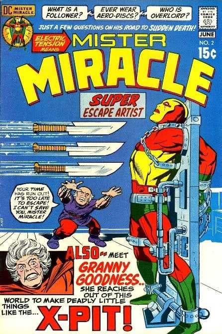 Granny Goodness — first appearance cover