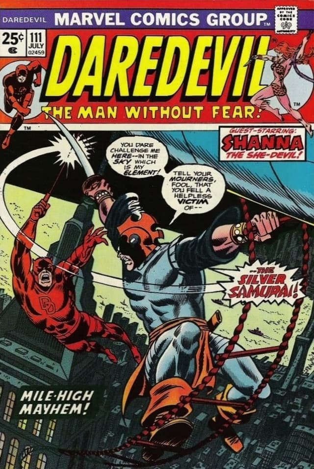 Silver Samurai — first appearance cover