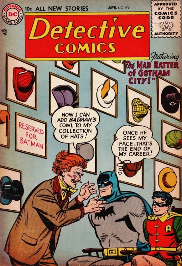 Mad Hatter — first appearance cover