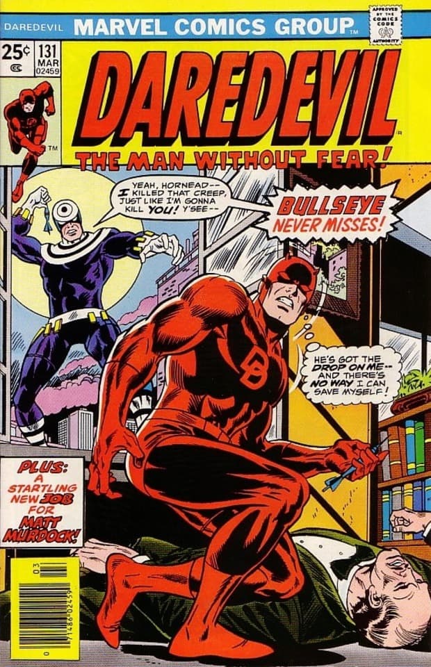 Bullseye — first appearance cover