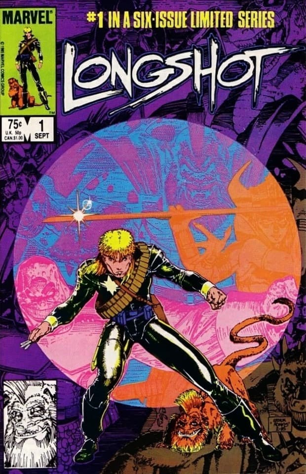Longshot — first appearance cover