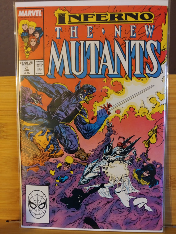 The New Mutants Issue #71