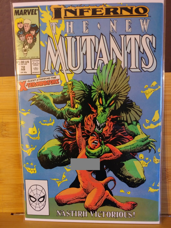 The New Mutants Issue #72