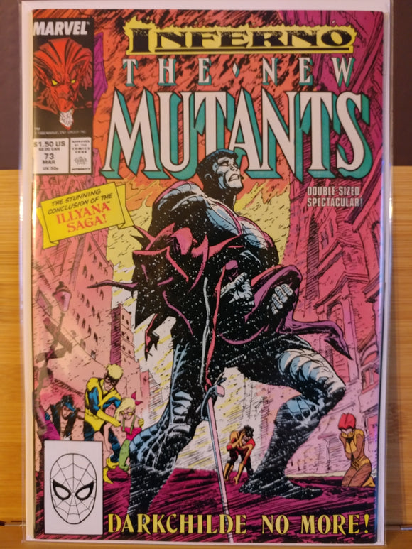 The New Mutants Issue #73