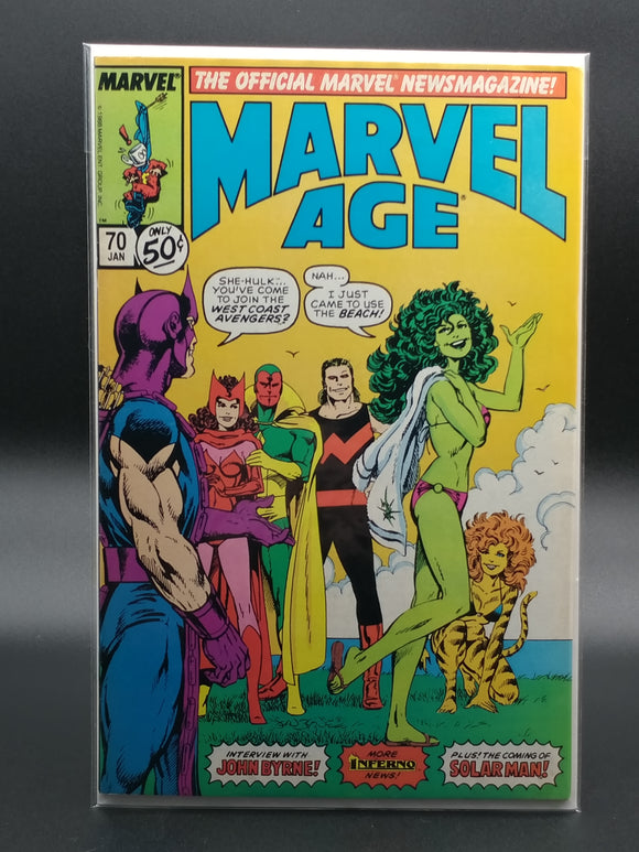 Marvel Age Issue #70