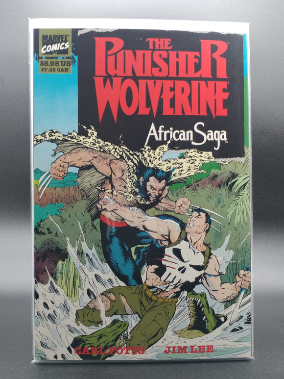 Punisher and Wolverine in African Saga