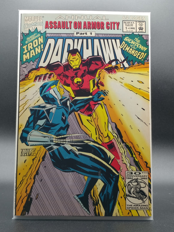 Darkhawk Annual #1 (2 copies)