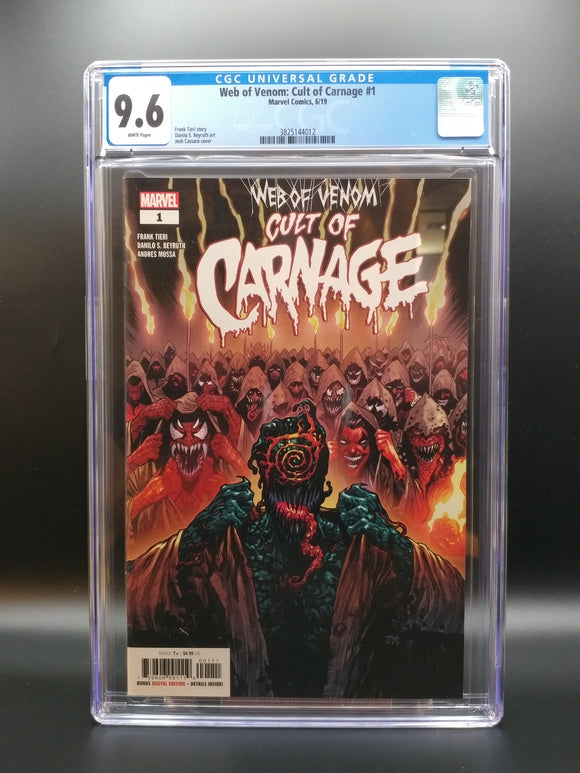 Web of Venom: Cult of Carnage #1, CGC 9.6
