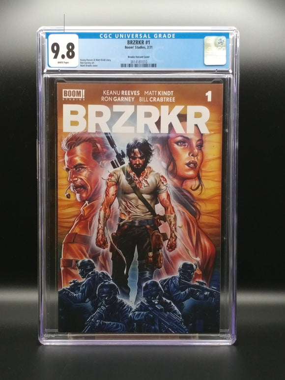 BRZRKR (Berzerker) #1 (Brooks Variant), CGC 9.8