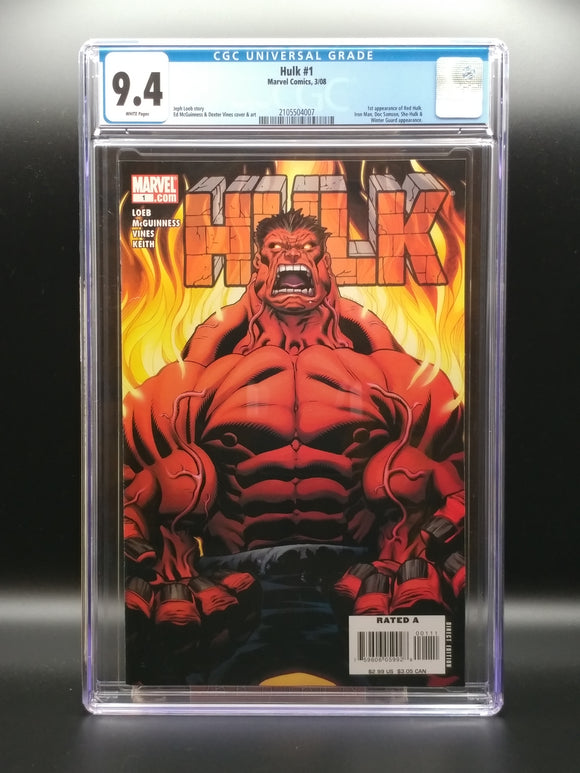 Hulk #1, CGC 9.4